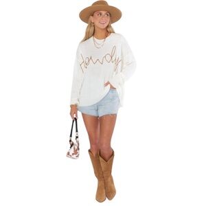 Show Me Your Mumu Woodsy Howdy Sweater - Size M